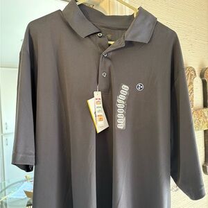 Tennessee Men's Gray Polo with Tri Star Emblem